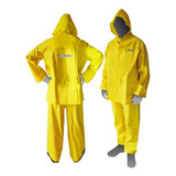 Traje De Lluvia Amarillo Duty Pijama Pvc