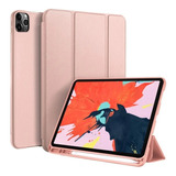 Funda Smart Case Para iPad 12.9 2020 Porta Pencil Antimpacto