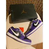 Zapatillas Nike Jordan 1 Low Court Purple Talle 10us