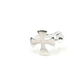 Aro Cuff Cruz Templaria Plata 925