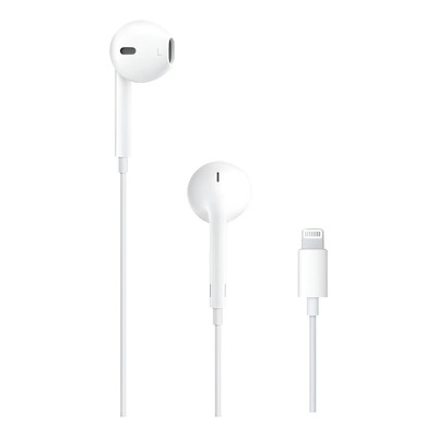 Apple EarPods Lightning Connector - Blanco (Nuevo con caja abierta) | Meses sin interés