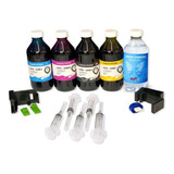 Kit Completo De Recarga Para Cartuchos Tinta Canon 