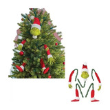 Nuevo Grinch Decoración Para El Árbol De Navidad Juego 5pcs