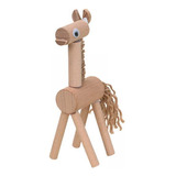 6 Manualidades De Madera Diy Modelo Animal Juguete Caballo