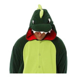 Pijama Kigurumi Polar Dinosaurio Lagarto Para Adultos