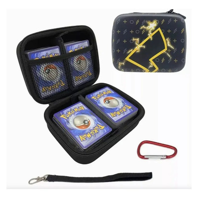 Cartas Pokemon Estuche Para Tarjetas Organizador 400 Cartas，Card Game Holder ,Carpeta de tarjetas coleccionables,Álbum de Cartas, Carpeta para Tarjetas, Carpeta de Tarjetas impermeable con cremallera | MercadoLibre