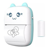 Impresora Térmica Gatito Bluetooth + 3 Papel Adhesivo