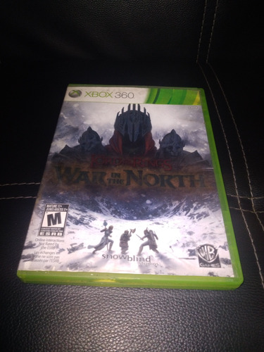 Juego The Lord Of The Rings War In The North, X Box 360