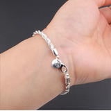 Pulsera Plata 925 Trenzada 