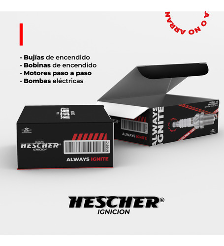 Kit X4 Buja Precalentamiento Hc-193 P/ Nissan Urvan 2.3 D Foto 7