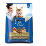 Alimento Para Gato Atún, Pollo Y Queso, Cat Chow 7.5kg6