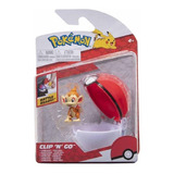 Figura Pokemon Clip N Go Original Pokebola Chimchar