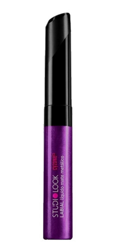 Labial Liquido Mate Metal Studio Look Cyzone Color Violet