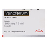 Venoferrum 100mg/5ml Caja Con 1 Ampolleta De 5ml