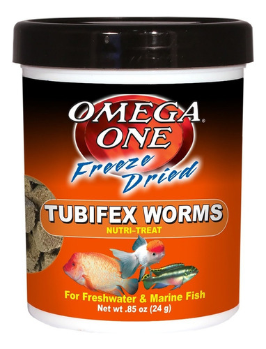 24g Tubifex Worms Alimento Peces Acuario - G A $996