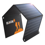 Cargador Solar Plegable De 30w Usb-a Qc3.0 24w Usb-c Dc