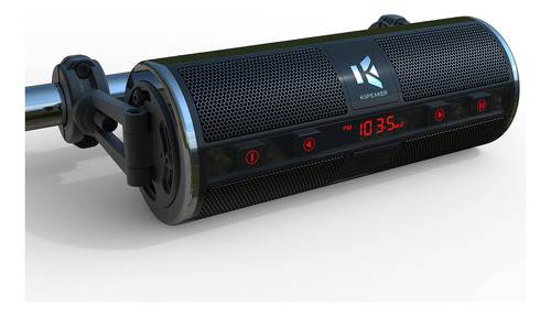 Kspeaker Altavoces Para Motocicleta, Bluetooth Impermeable,