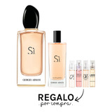 Si Edp 100 Ml Armani + Edp 15 Ml + Muestras