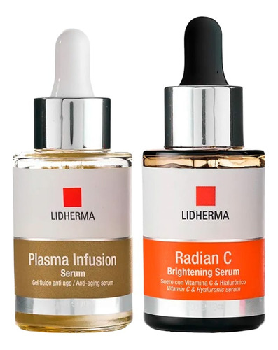 Kit X2 Serum Plasma Infusion + Radian C Lidherma 
