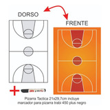 Básquet  10 Pizarras Táctica Profesional Doble Faz 