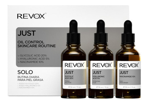 Revox B77 Just Oil Control Skincare Routine 3*30ml