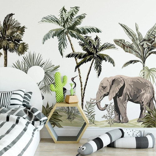 Vinil Decorativo Animales Tapiz Wallpaper Moderno Varios Mod