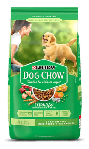 Dog Chow Cachorro Bulto Con 20 Kg