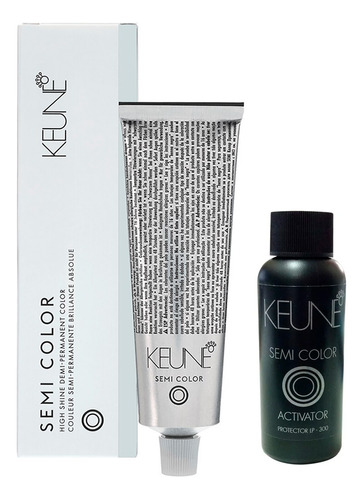 Tinta Semi Color Keune 60ml + Semi Color Ativador 60ml