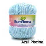 Barbante Euroroma Milano 400g 0901 Azul Piscina