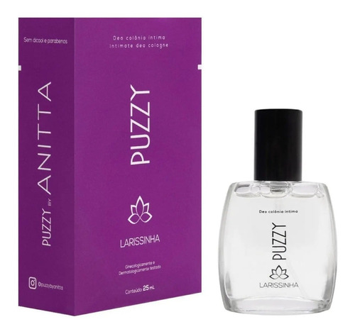 Colônia Perfume Intimo Puzzy By Anitta 25ml Larissinha