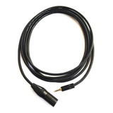 Cable Auxiliar Plug Trs 3.5 A Xlr Macho 10 Metros