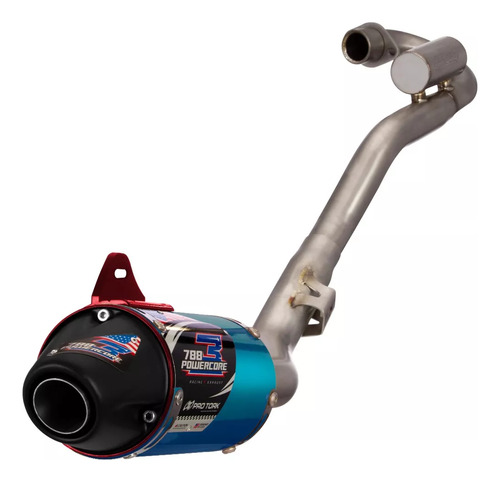 Escape Pro Tork Powercore 3 Con Curva Crf 230 Azul Phantom