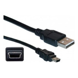 Cable Usb A Mini Usb 5 Pines Macho Cargador Datos Camara Ps3