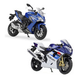 Kit 2en1 Suzuki Gsx R750 En Gsx S1000f Miniatura Moto 1/18