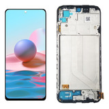 Tela Frontal Lcd Compatível Redmi Note 10s 4g Com Aro Oled