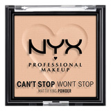 Nyx Professional Makeup Can't Stop Won't Stop Polvo Compacto
