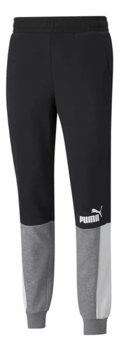 Pantalón Buzo Puma Essentials + Block Sweatpants 84903701 
