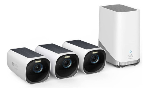 Kit De 3 Cámaras Eufy Security Eufycam 3, Cámara De Segurida