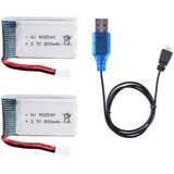 2 Baterias 3.7v 800mah 20c 902540 Para Syma X5 X5c X5sw X5sc