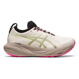 Tenis Asics Gel-nimbus 25 Tr Color Grey/lime/green - Adulto 7 Us