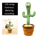 Dancing Cactus Muñeca Juguete 120 Canciones+iluminación+grab