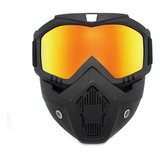 Mascara Y Goggles Para Motocross Lentes Protección Para Cara