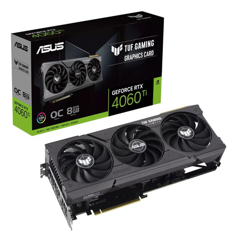 Placa De Video Geforce Rtx 4060 Ti 8gb Asus Tuf Gaming Oc 2