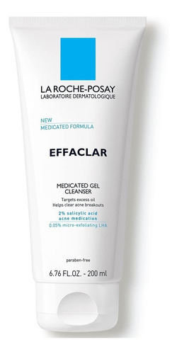 La Roche-posay Effaclar Gel Medicado Del Acné Lavado De Cara Tipo De Piel Grasa