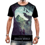 Camisa Camiseta Jurassic Park World Filme Arte Envio Hoje 11