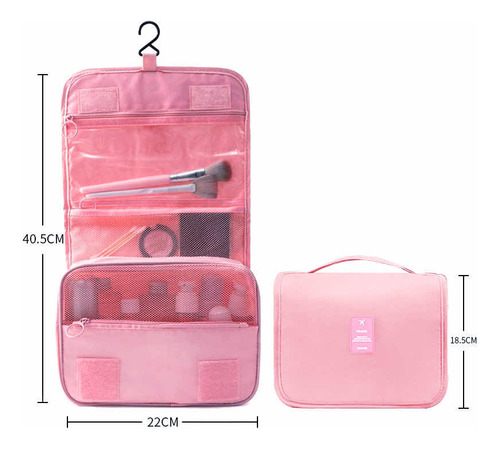 Neceser Portátil De Mano Organizador Impermeable D Cosmetico