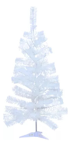 Árvore De Natal Pequena Luxo Mini Pinheirinho Branco 90 Cm