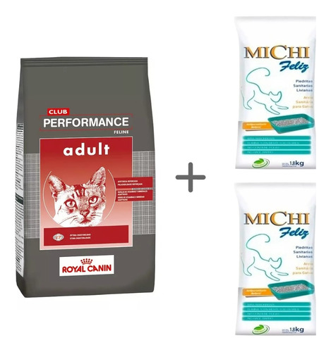 Royal Canin Performance Adult Cat Gat 7.5 Kg+2 Michi 1.8 C/u