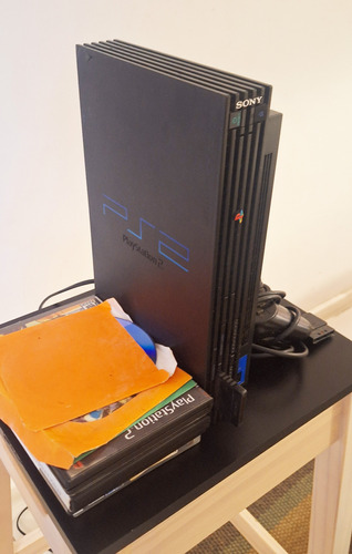 Console Playstation 2 Fat + Controle - Semi Novo