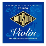 Rotosound Rs1000 Encordado Silver Wound Para Violín
